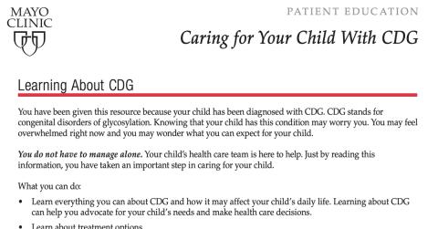 Caring-for-Your-Child-With-CDG
